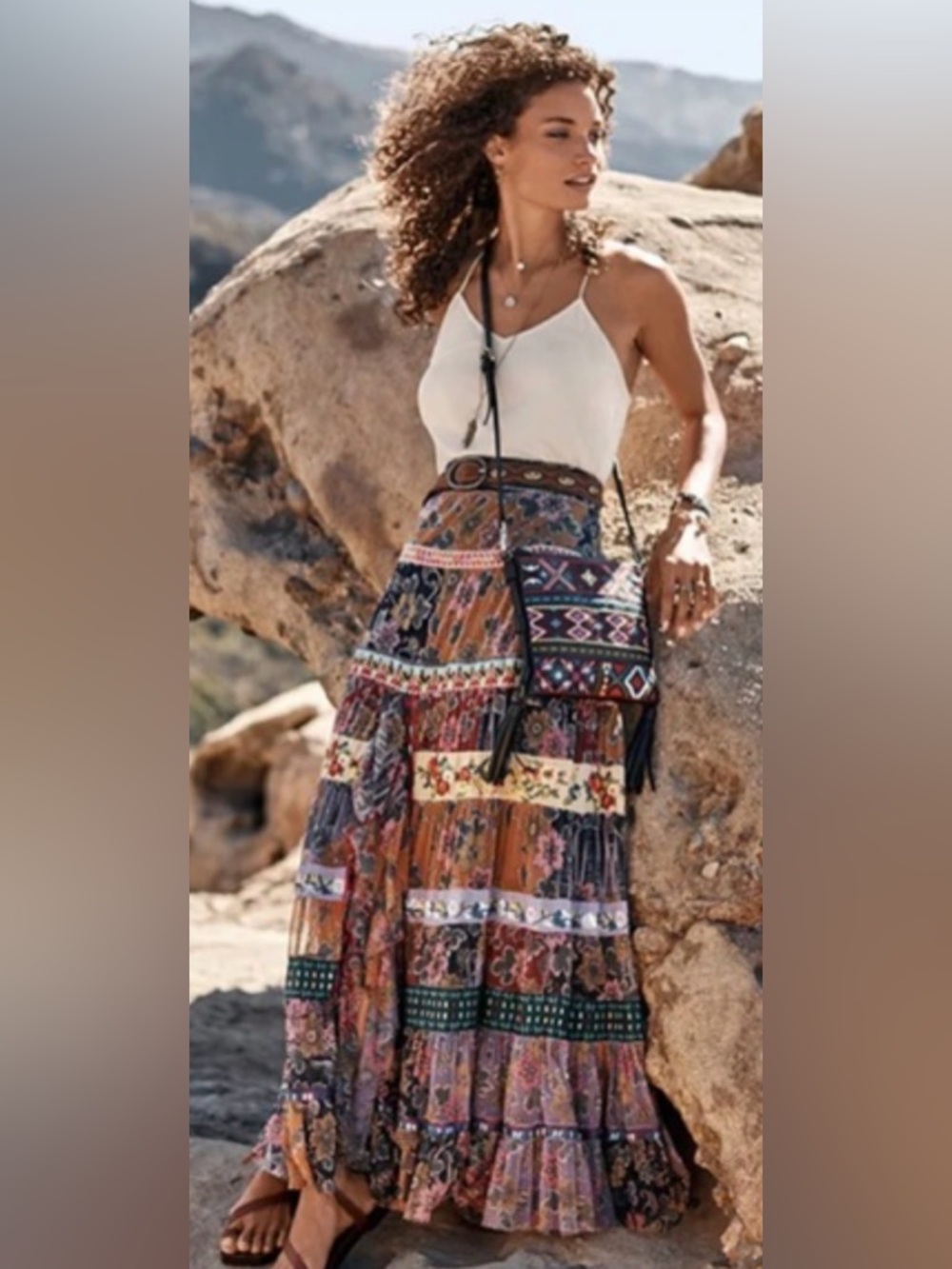 Johnny Was Selva Maxi Skirt - Multicolor